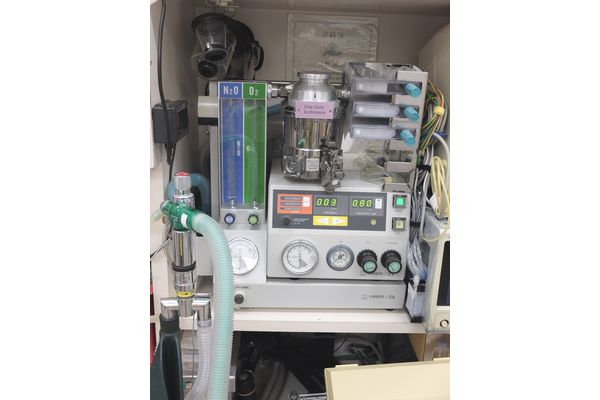 横浜 金沢区の動物病院 マーサ動物病院 医療設備 麻酔器